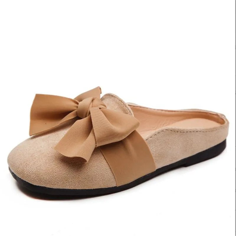 Детские шлепанцы 2022 весенняя обувь для девочек с закрытым носком школьная черная