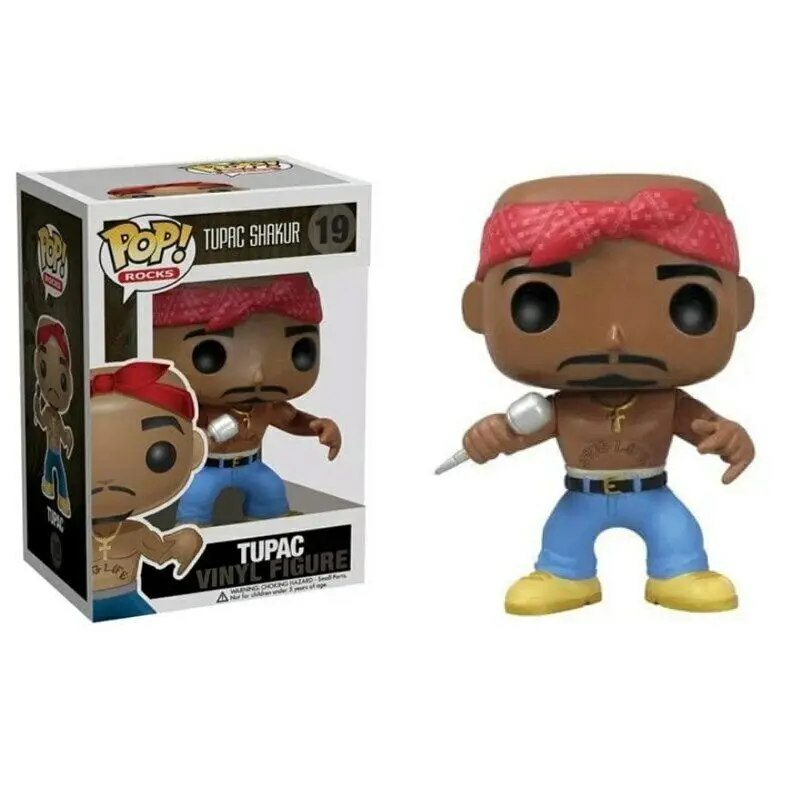 Funko Новое поступление Tupac Shakur #19 экшн-игрушки Фигурки TUPAC виниловые фигурки куклы