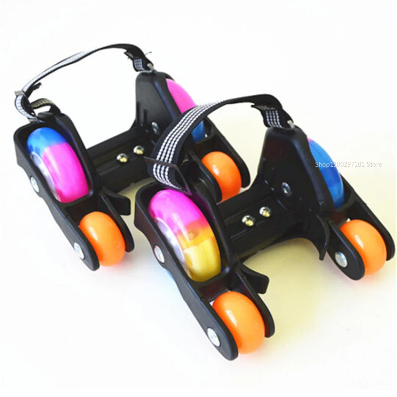 

Roller Skates Led Wheels Adjustable Led Neon Sneakers Rollerblades Outdoor Sports Roller Skating Protective Gear Wrotki Damskie