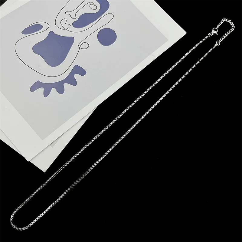 Высококачественные разнообразные цепи на выбор для женщин и мужчин. Ожерелье хип-хоп на шее, модное, из нержавеющей стали. Подарок.