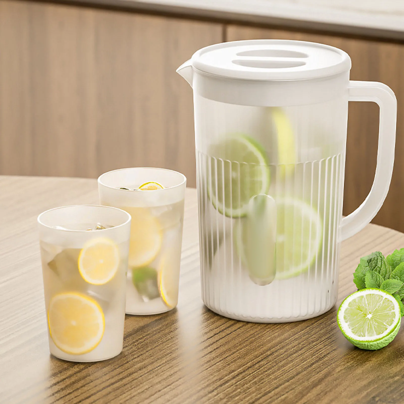 Пластиковый Чайник Большой Емкости Для Холодной Воды С Крышкой Устойчивым К