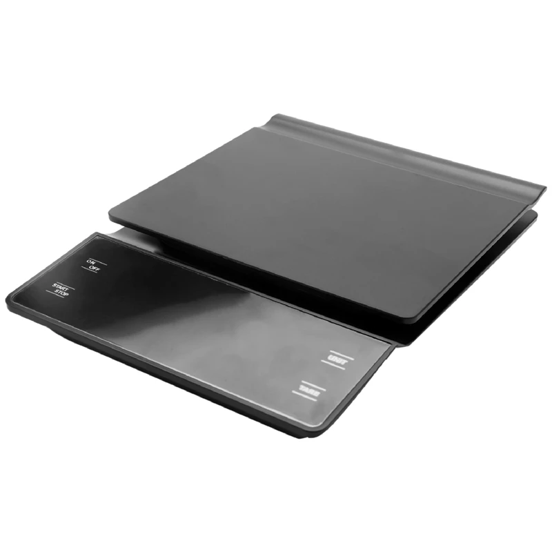 

Кофейные весы с таймером, 3 кг/0,1 г, высокоточные капельные весы для эспрессо с ЖК-дисплеем с подсветкой