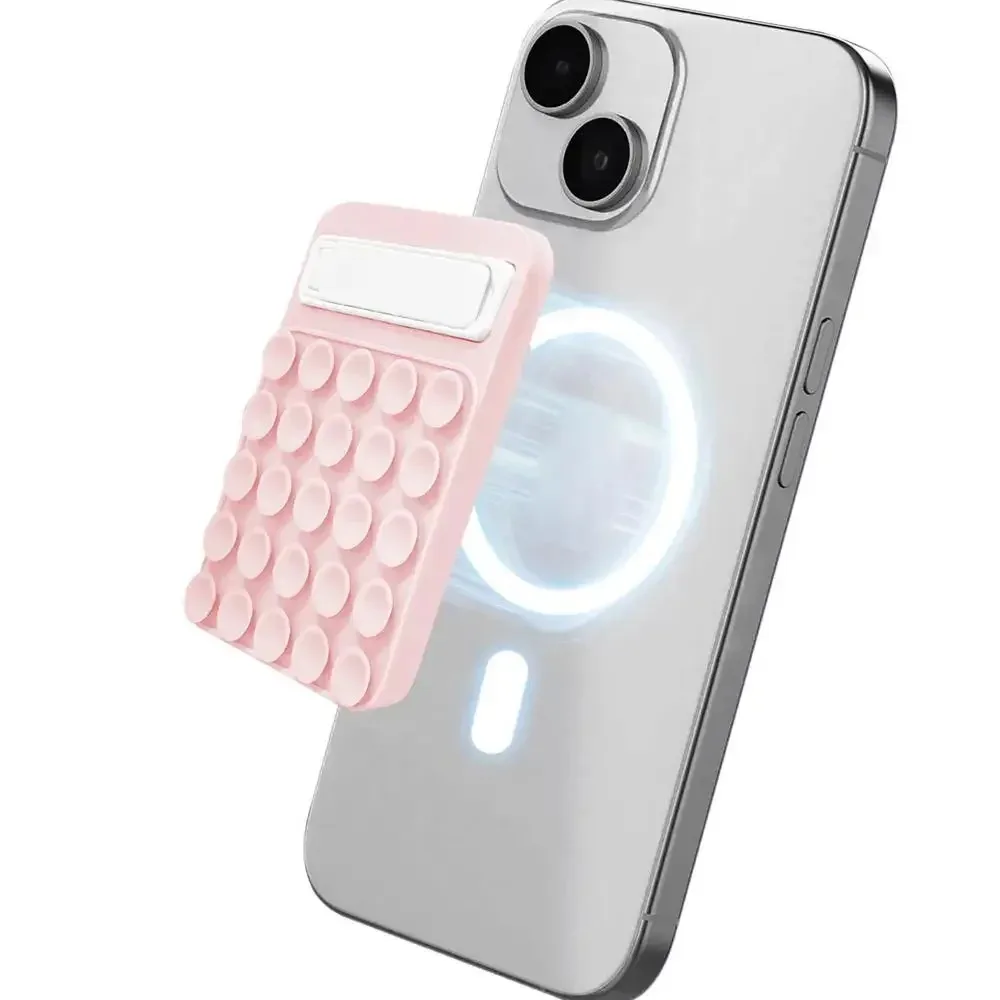 Силиконовая подставка на присоске для телефона MagSafe держатель громкой связи с