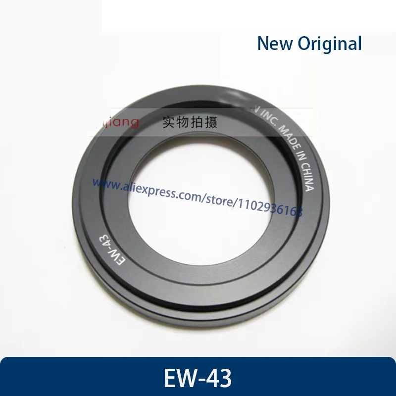 Фото Новый оригинальный бленда для объектива EW-43 для Canon EF-M 22/2 STM 22f2 22mm f2 STM 43mm, защитный колпак для объектива EW 43 №1