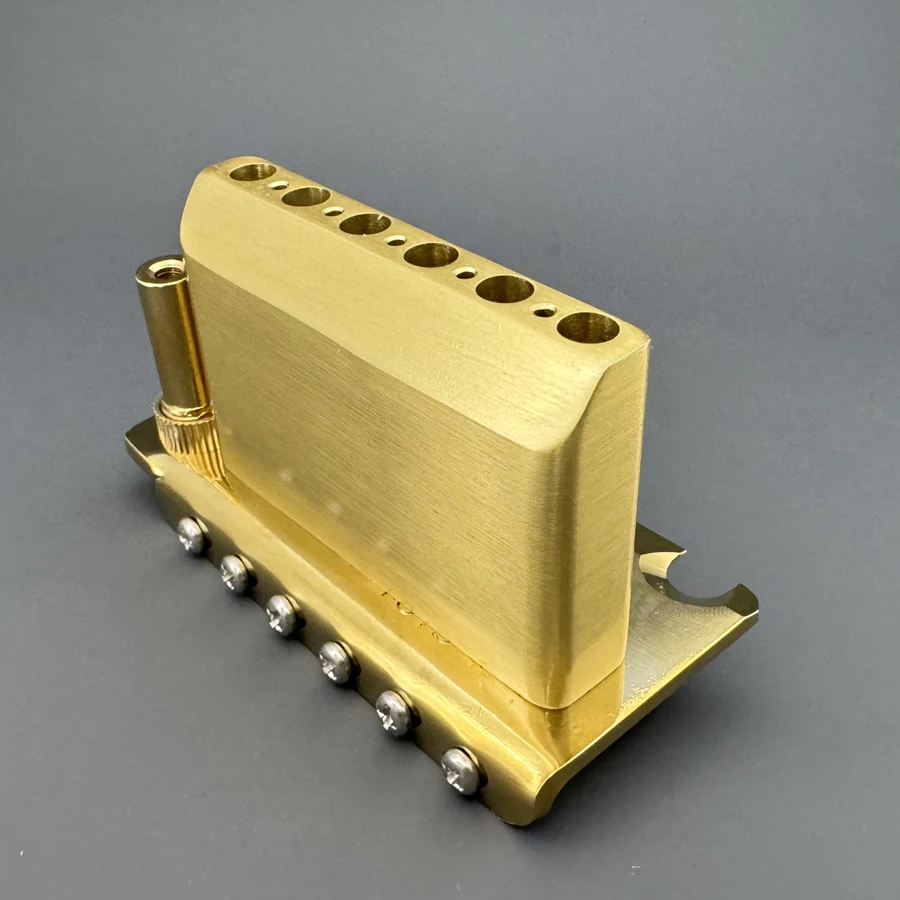 510, двухточечный латунный блок с золотой отделкой, гитарный бридж тремоло для гитары Suhr Strato (art.: 3920d2e243333) - 3920d2e243333