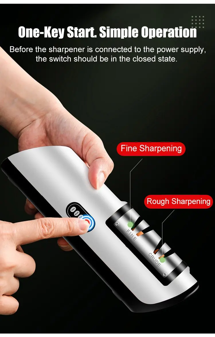 electric knife sharpener kitchen gadget multi functional artifact sharpening stone household professional fast sharpening tool free global shipping