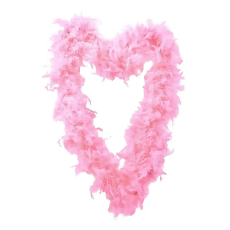 

Feather Garland Pink Decoration Garland Boa Dress Up Party Favors Feather Boas Costume Accessory For Wedding Dancing Party