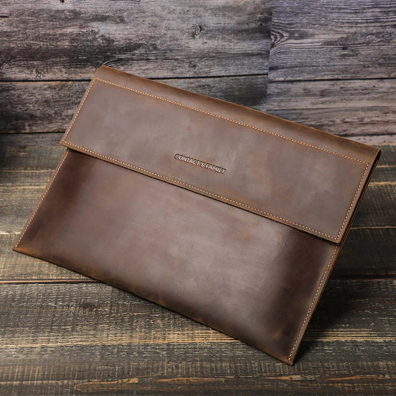 Сумка-чехол для ноутбука, защитный чехол для ноутбука из натуральной кожи для 2021 Macbookpro Pro 14