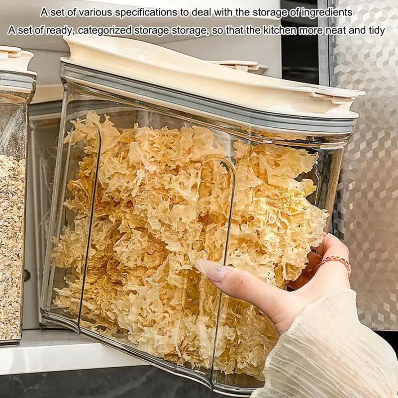 Герметичные пищевые контейнеры большой емкости кухонные для хранения контейнер