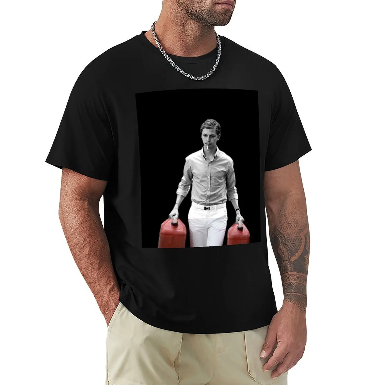 Футболка Francois Dillinger больших размеров одежда в стиле хиппи мужские футболки с