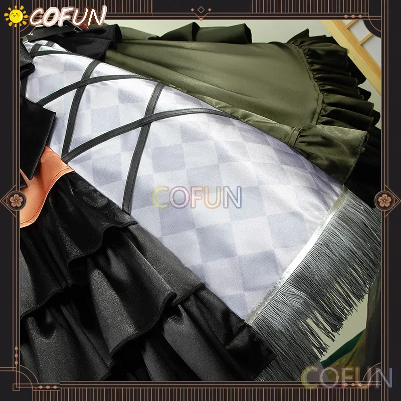 COFUN [индивидуальный] Vtuber Hololive Jvaauutei Raden Косплей Костюм Игровой Великолепное Платье