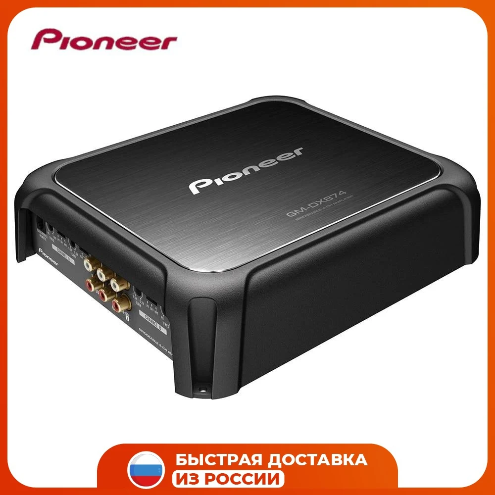 Автомобильный 4-х канальный усилитель PIONEER GM-DX874 черный |