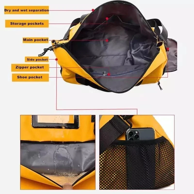 Многофункциональная спортивная сумка для фитнеса тренажерного зала йоги