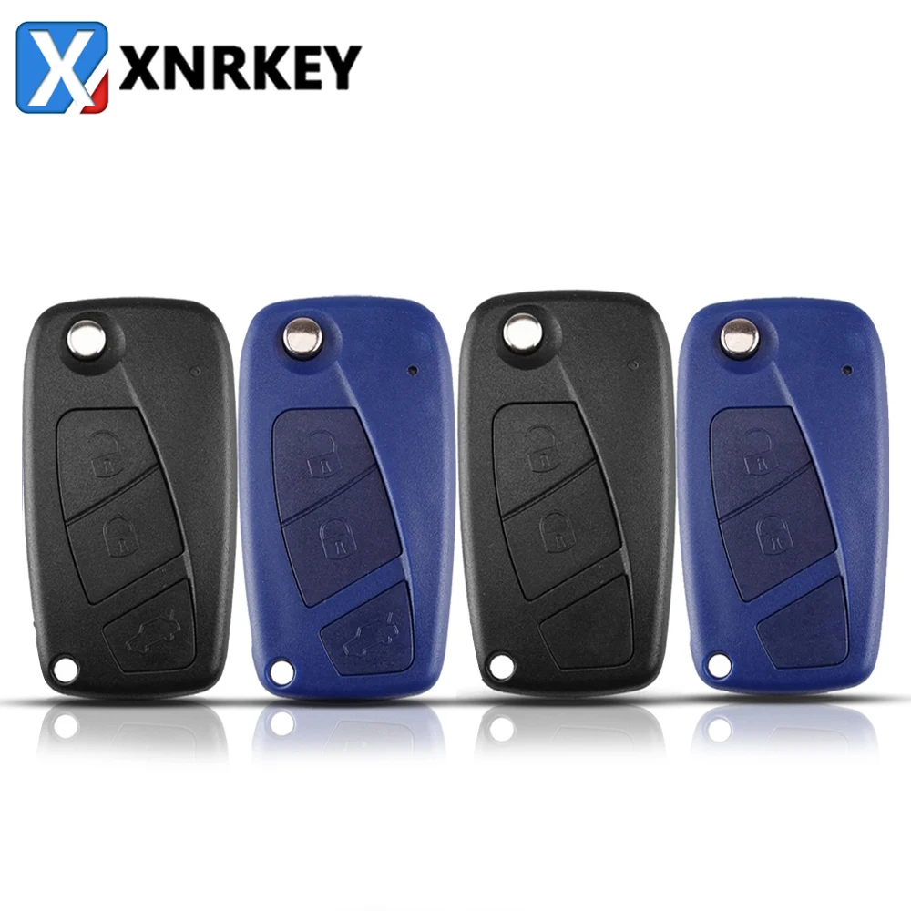 

XNRKEY 2/3 кнопочный Чехол для автомобильного ключа от FIAT Iveco Punto Ducato Stilo, Panda Idea Doblo Bravo