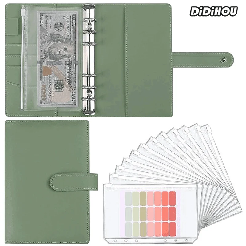 

Папка-органайзер для блокнотов, 6 отверстий, на молнии