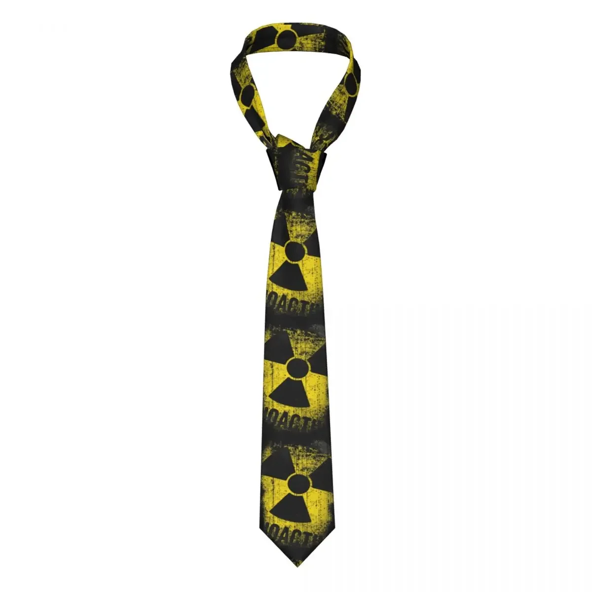 

Chernobyl Let's Get Radioactive Necktie Men 8 cm Wide Nuclear Radiation Russia Neck Ties Suits Accessories Cravat Wedding Party