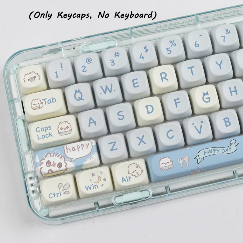Колпачки для клавиш с милым котом набор механических клавиатур из ПБТ различные