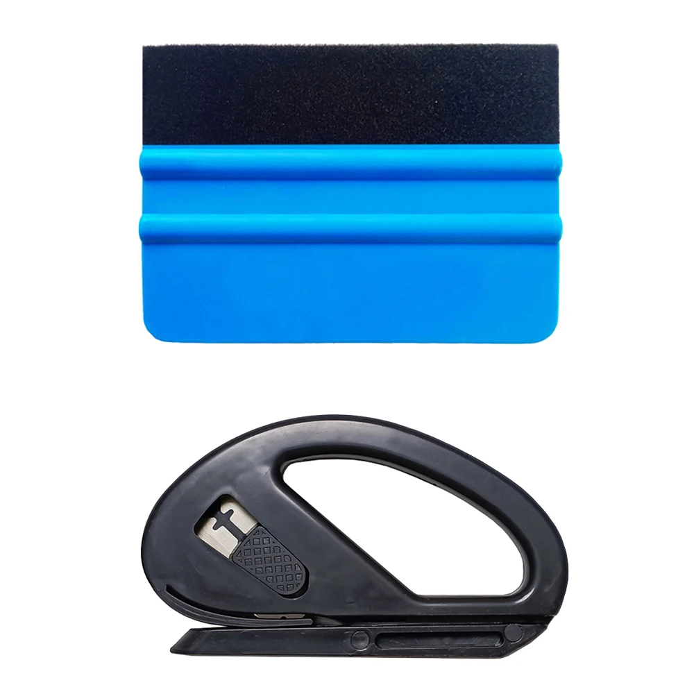 Безопасный скребок для автомобиля Виниловая пленка окна инструмент установки