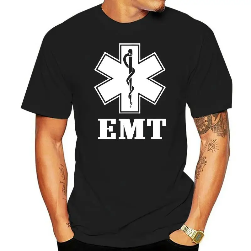 

Thin White Line EMS EMT Paramedic Emergency Medical Services T-Shirt Tshirt Tee