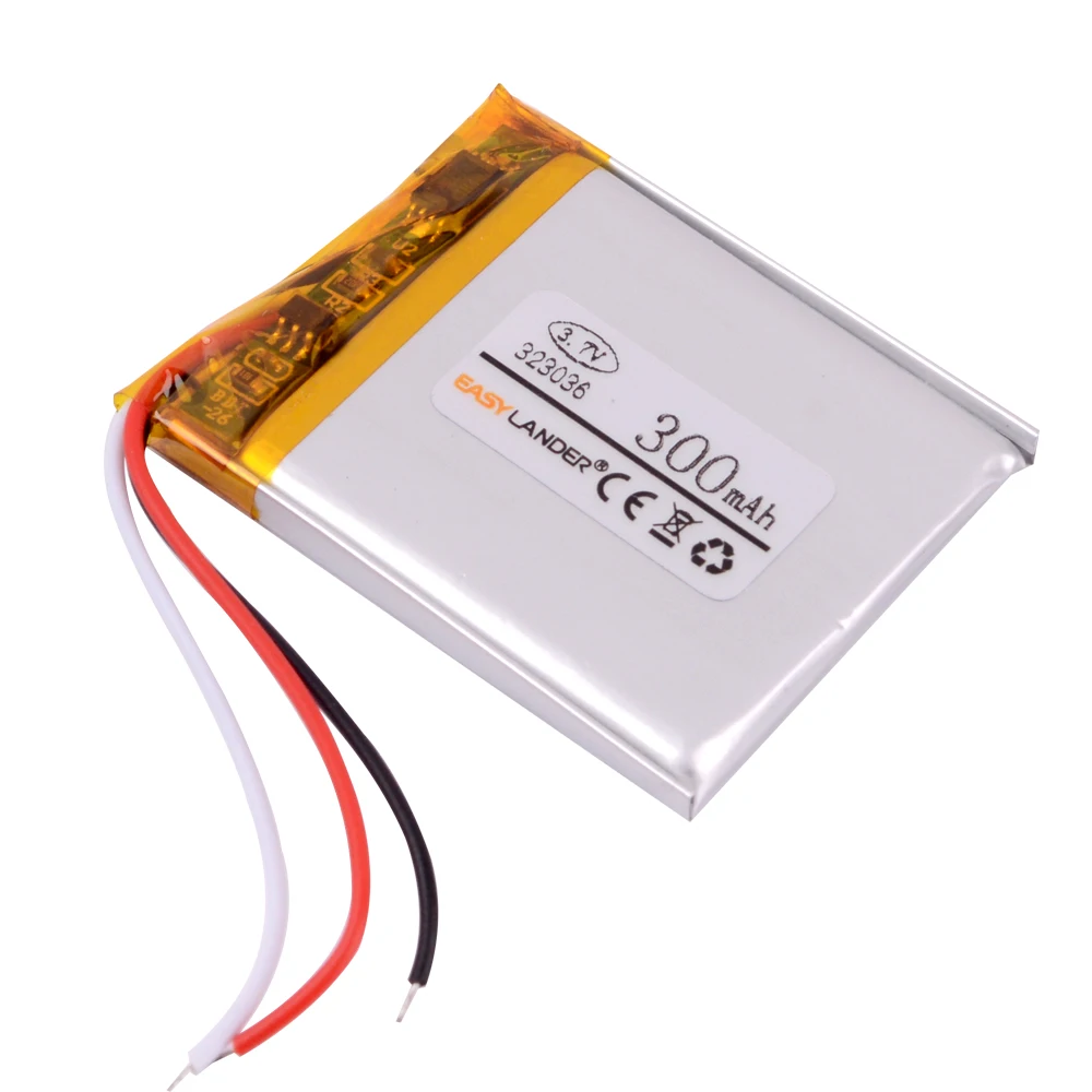 3,7 V 350mAh 323036 литий-полимерные батареи, оригинальный MP3 Плеер MP4 MP5 MP6 мобильный телефон аккумулятор
