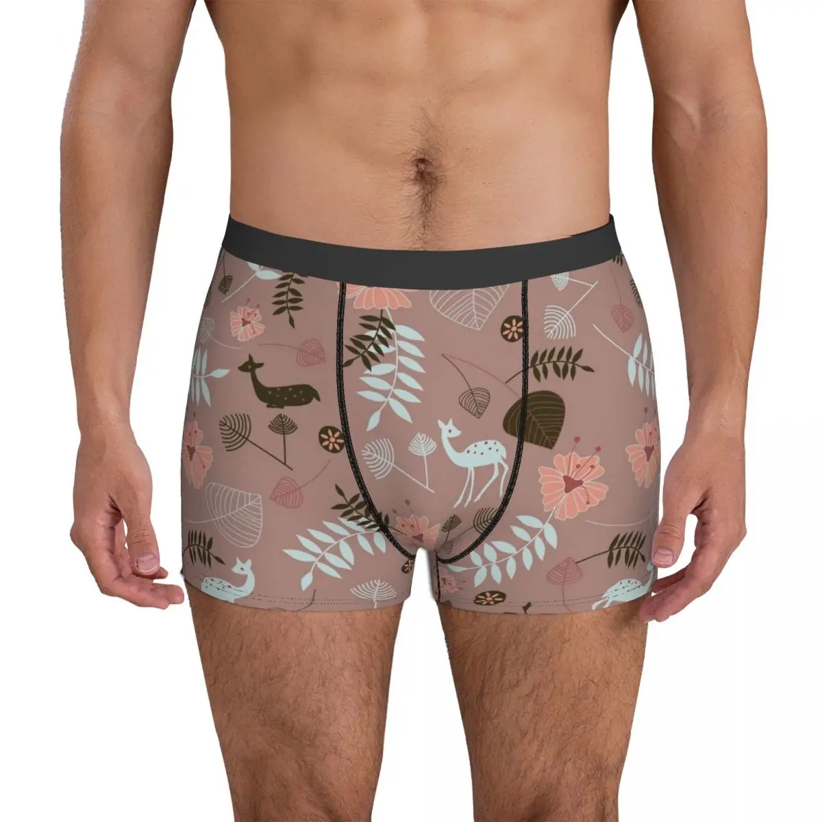 

Нижнее белье в пасторальном стиле с листьями и цветами