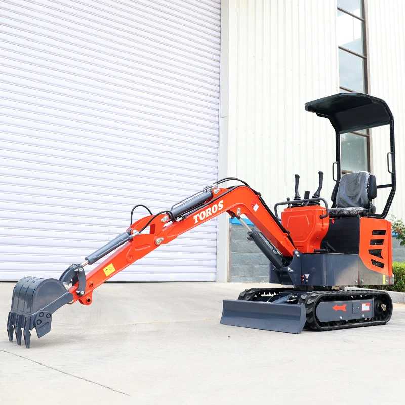 Chinese Small Excavators Prices Factory Crawler MiniBagger Mini Digger 1 Ton 2 Ton Mini Excavator With quick hitch