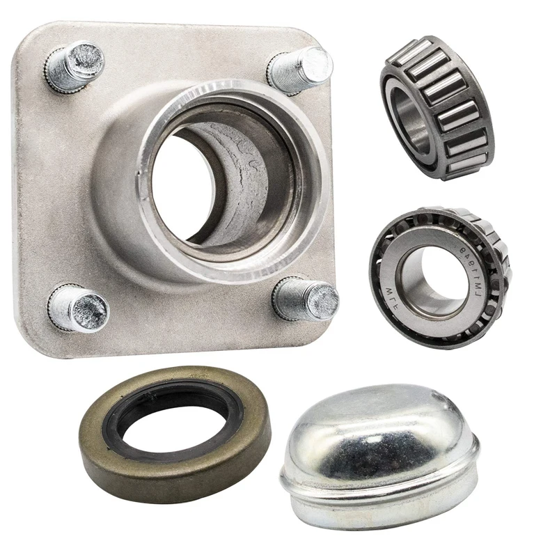 

Golf Cart Front Wheel Hub Kit and Bearings Seals Replacement for Club Car DS 1974-2002 1011892