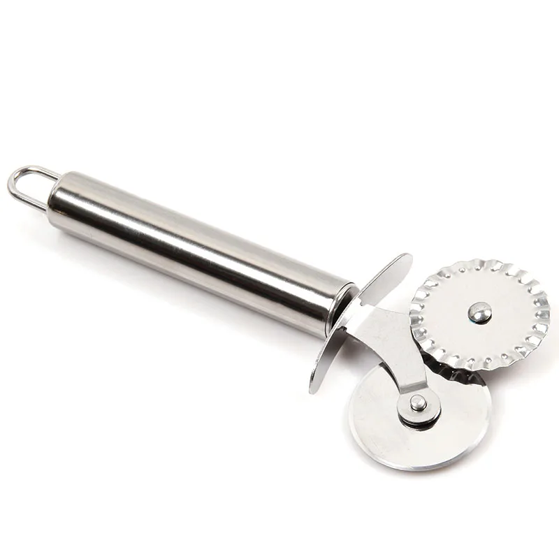 

Stainless Steel Round Pizza Cutter Wheels Pizza Cutting Utensils Pizza Knife Cutter Pastry Pasta Dough kitchen goods