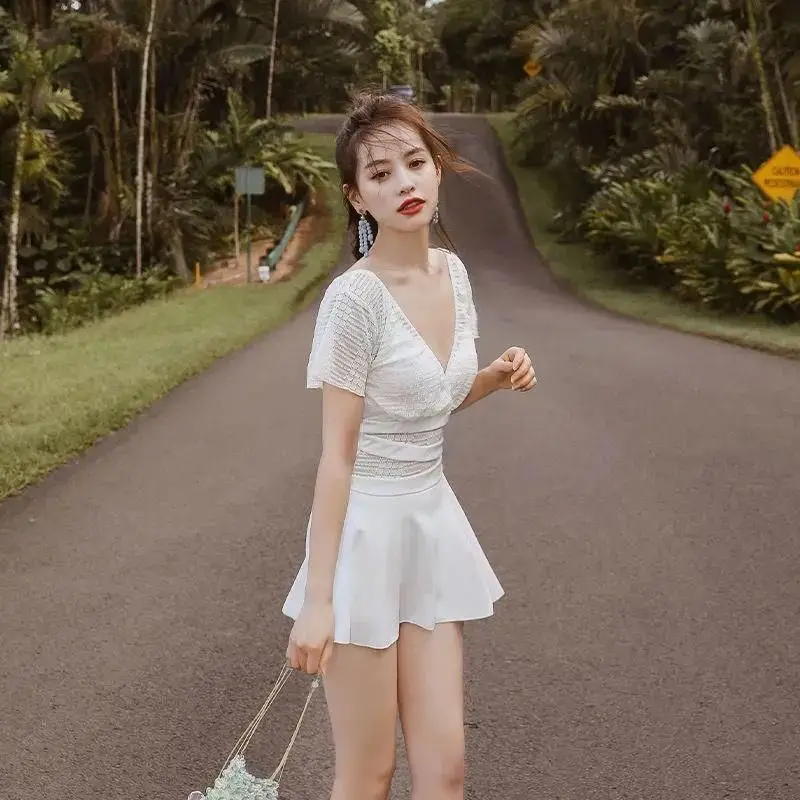 Новинка 2021 высококачественный купальник Женский консервативный слитный чехол