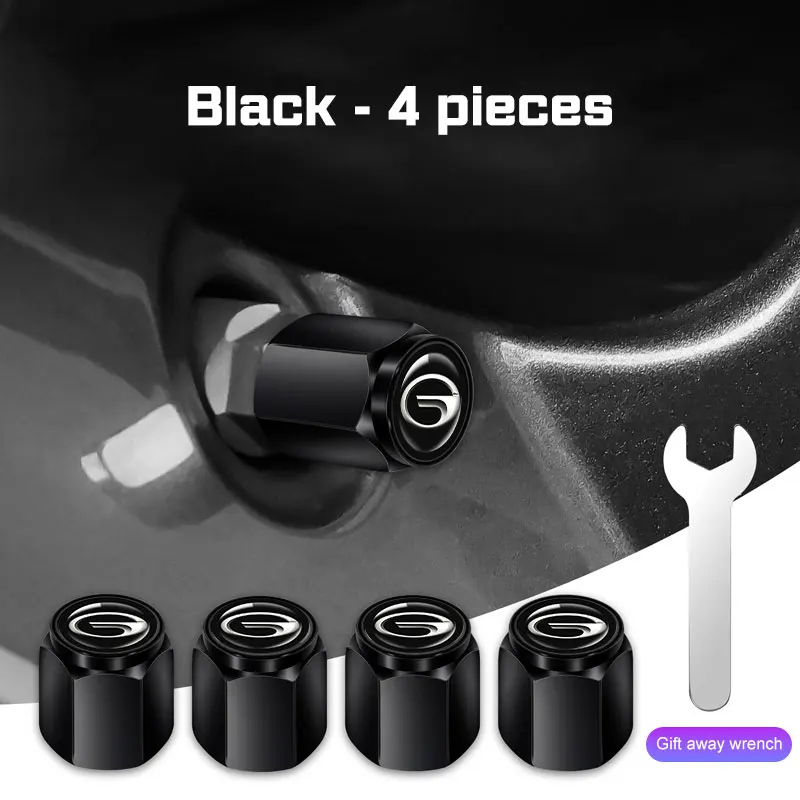 

Для GAC trumpchi GS3 gs4 gs5 gs8 Ga3 Ga4 Ga5 Ga6 Ga8 Gm6 Gm8 M8 4 шт. Стайлинг автомобиля, колпачок клапана для шин, крышка штока, аксессуары
