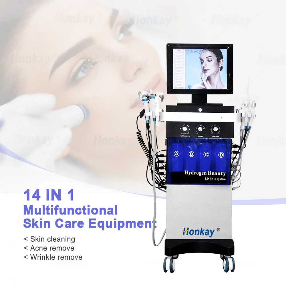 

NEW Hydra Water Dermabrasion PDT Facial Machine Aqua Oxygen Jet Peel Deep Cleaning Skin Care Face Tightening SPA Device CE