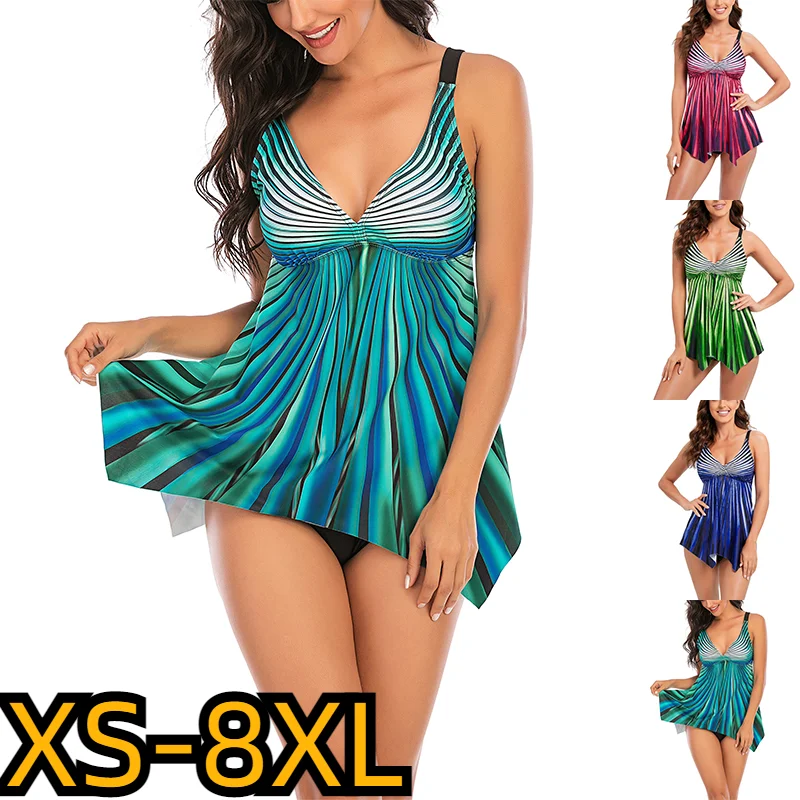 

2023 пикантные женские новые модные купальники с высокой талией, летние женские купальники из двух частей, купальники, пляжная одежда, купальники с принтом, танкини