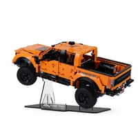 acrylic display stand for 42126 raptors f 150 pickup truck racing car building block bricks educational toys