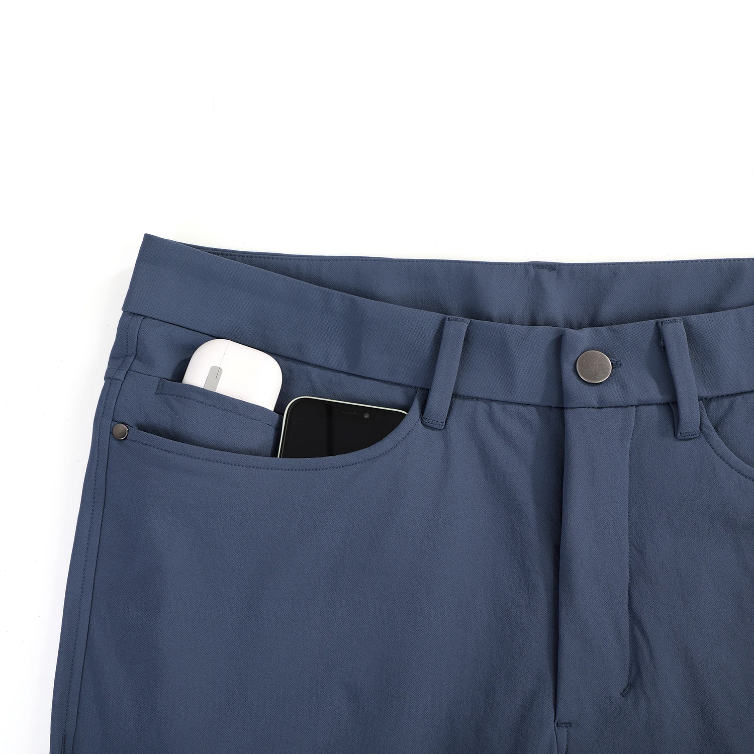 CRZ YOGA Men's Stretch Golf Pants - 32''  Slim Fit Work Pants Stretch Quick Dry 5-pocket Thick Travel Pants