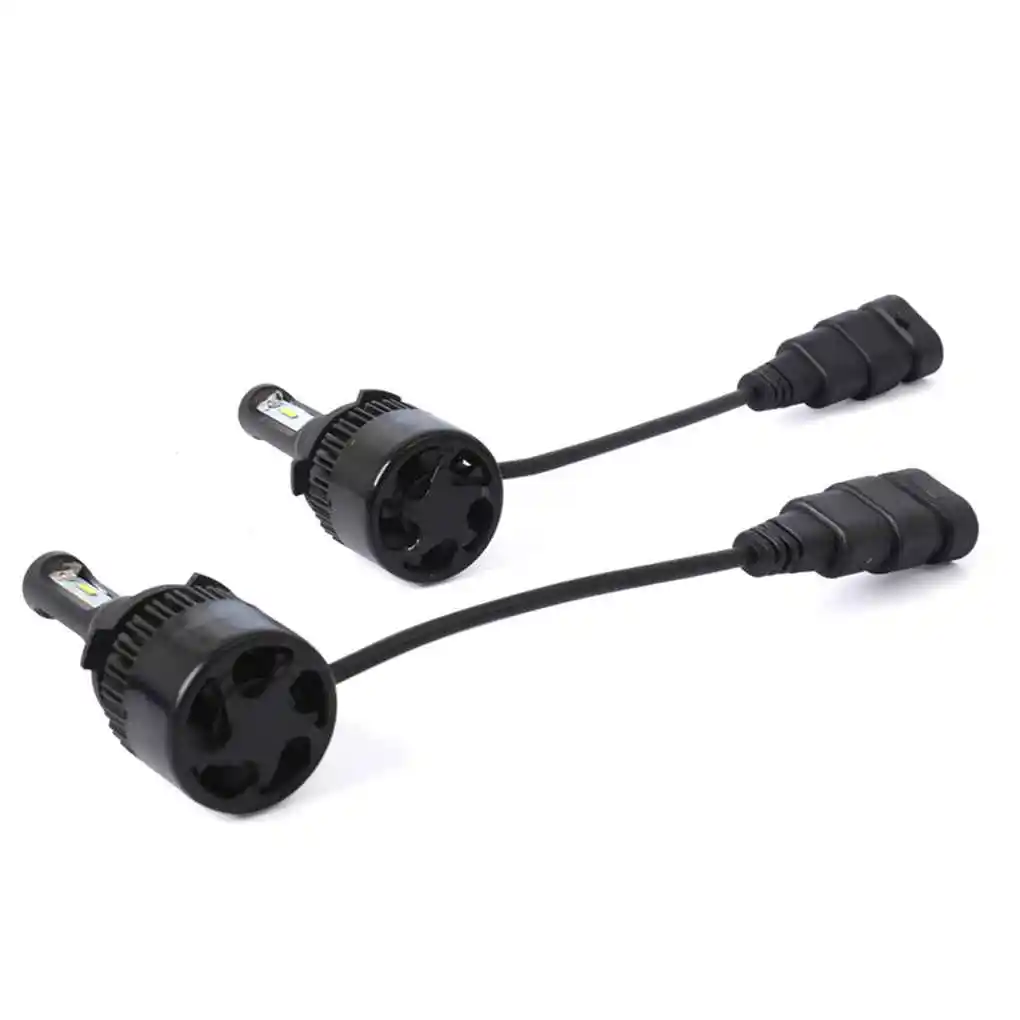 

6500K 36 Вт Φ черные светодиодный светодиодные фары, супер яркие автомобильные лампы 9005/9006 лм, лампа для H7/H11/