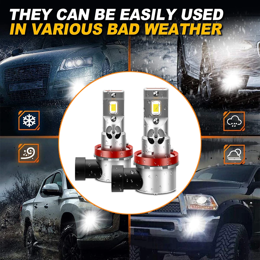 Светодиодные лампы для фар Kawasaki NINJA ZX6R 150-2007 2012 лм 2 шт.