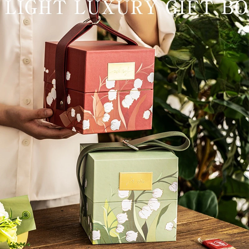

Wedding Favor Boxes Paper Gift Boxes Bridesmaid Proposal Boxes Candy Boxes with Handle ,Present Valentines Engagements