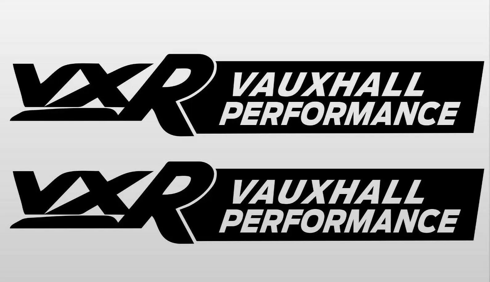 

For 2 x VXR VAUXHALL PERFORMANCE CUSTOM DESIGN STICKER DECALS