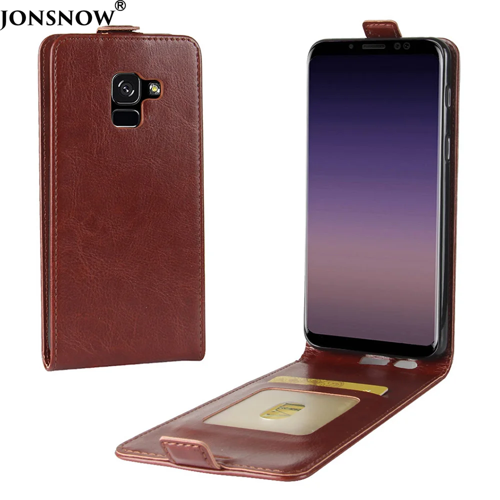 

Flip Leather Case for Samsung J4+ Plus Prime Core Luxury Phone Cover with Card Slot Full Coverage Protective Funda Phone Cases