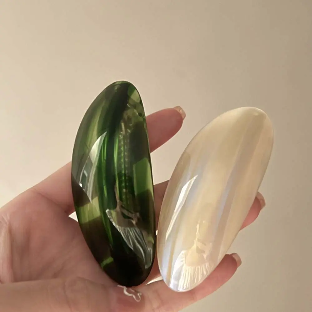 

Girl's Headdress French Style Hairpin Ponytail Hair Catch Women's Hair Claw Ponytail Crab Clip Geometric Barrette