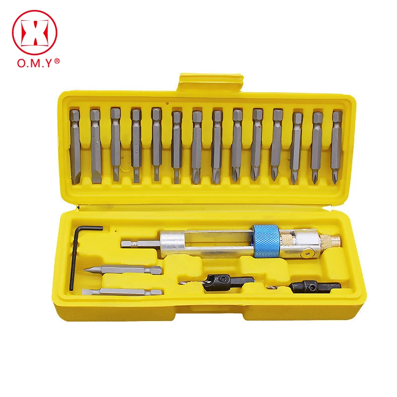 

20PCS HSS Half Time Drill Driver Screwdriver Sets Quick-Change Driving Repair Tools Set With Countersink Bits Allen Wrench