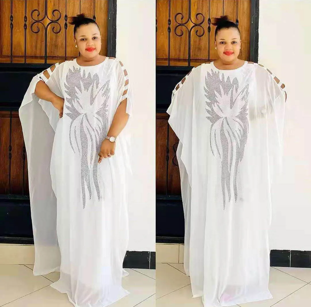 Новое Африканское Дашики Женская мода абайя стильная шифоновая ткань горячее