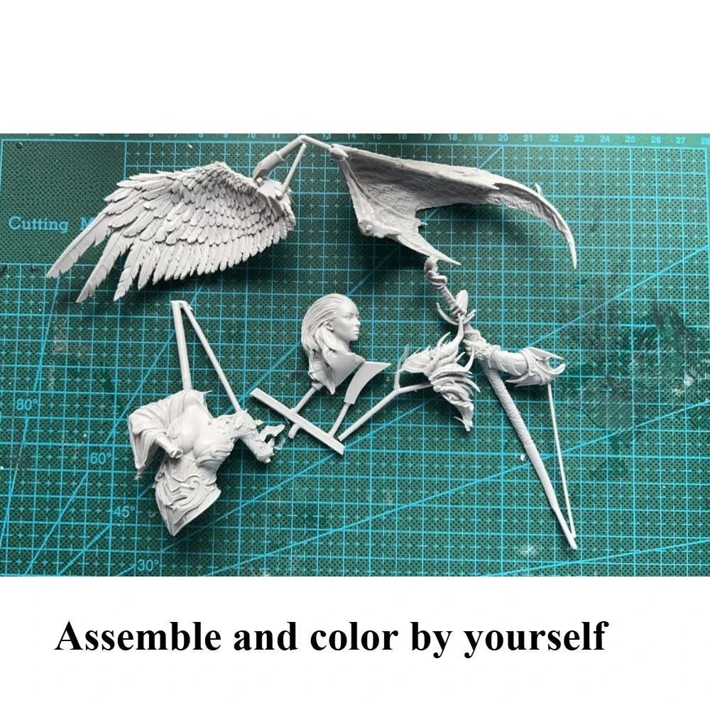 

Бюст «Ангел ада» 1/12, белый, смола