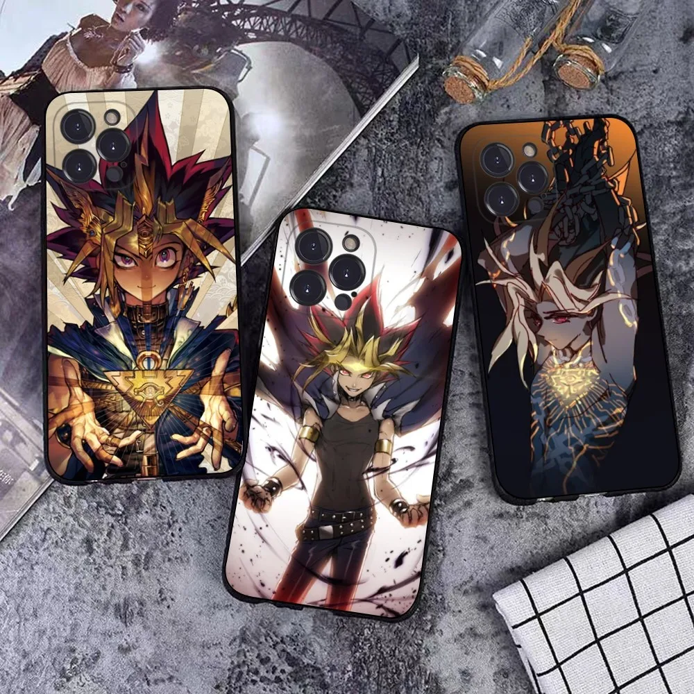 Чехол для телефона с изображением аниме Yu Gi Oh Yugioh iPhone 15 14 11 12 13 Mini Pro XS Max Cover 6 7 8 Plus X XR