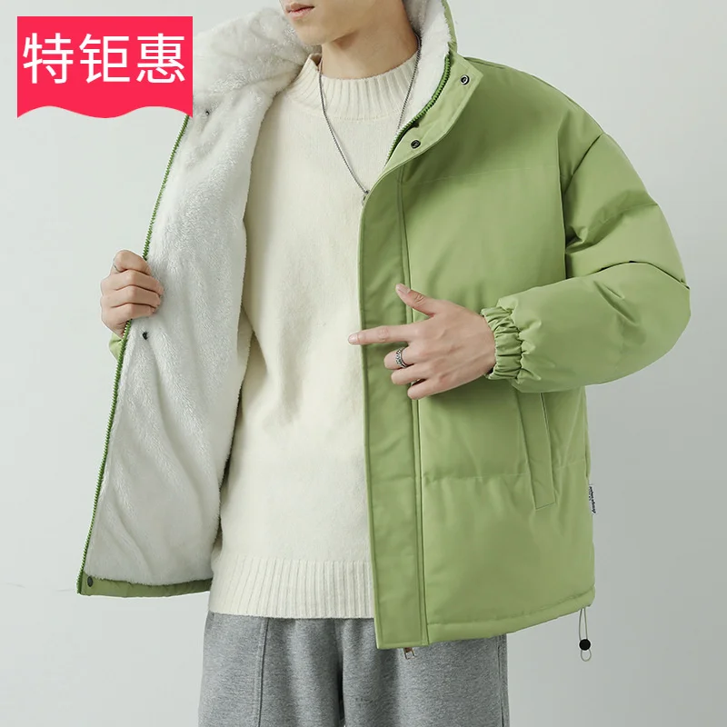 

Super Cotton Coat Men's and Women's Lovers Unisex Style Fashion Trend Handsome Young Cotton Coat Men's Coat Cotton