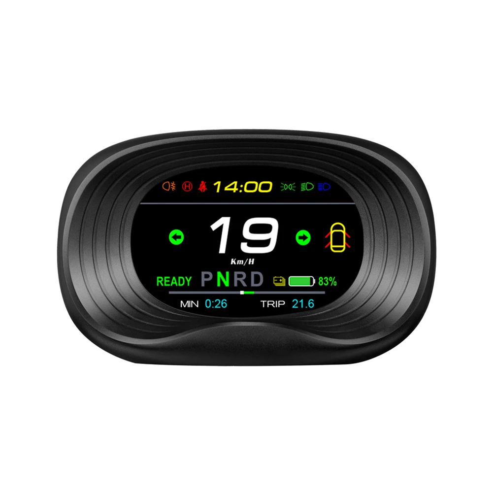 

Multiple Features Easy Installation Car Head-Up Display HUD TFT 3inch Screen 1 Pcs Power Power Saving T20-HUD ABS