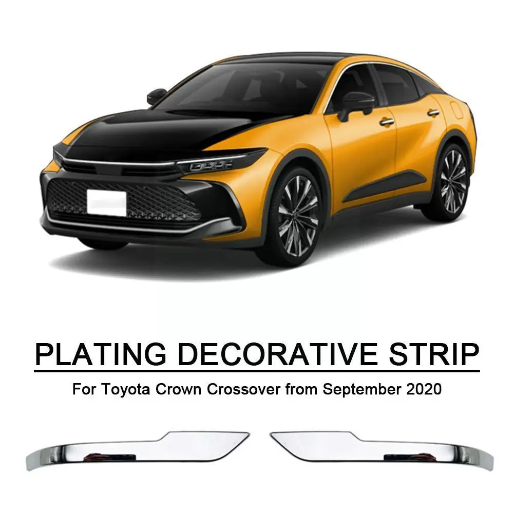 

For For Toyota Crown Crossover Accessories Rearview Mirror Plastic Side Turn Signal Mirror Covers Rearview Cover Trim A8Z7