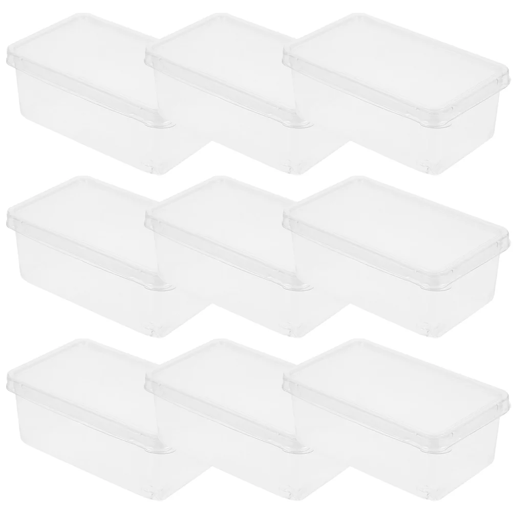 10 шт. коробка для тирамису запираемая упаковка хлебобулочных изделий прозрачный