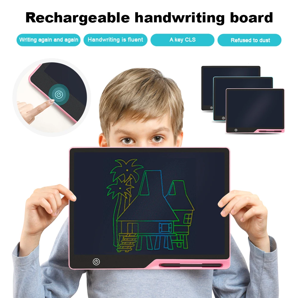 

16 inch LCD Drawing Tablet Electronic Writing Board Children's Drawing Painting Tools Colorful Handwriting Pad Kid Birthday Gift