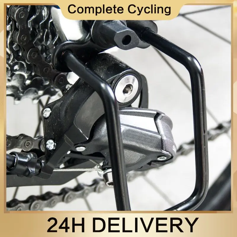 

Cycling Mech Rear Derailleur Protector Adjustable Metal Bike Transmission Protection Chain Guard Protector Bicycle Accessories